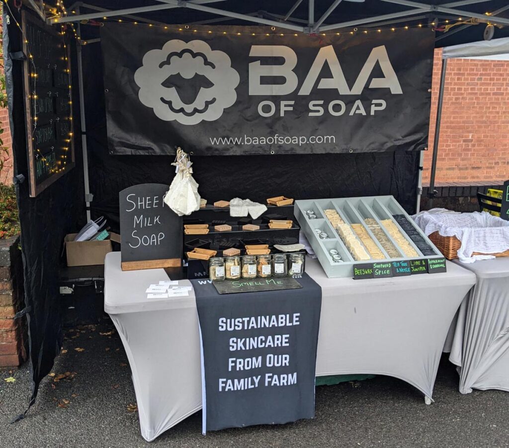 Baa of Soap - sustainable handmade soap from family farm